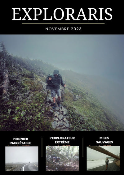 Magazine d'aventure Exploraris novembre 2023